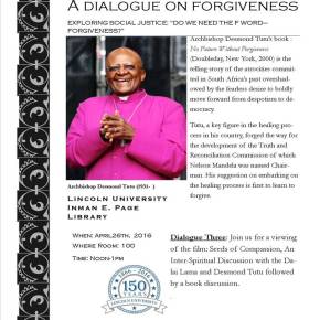 A Dialogue on Forgiveness at Lincoln University’s Inman E. Page Library